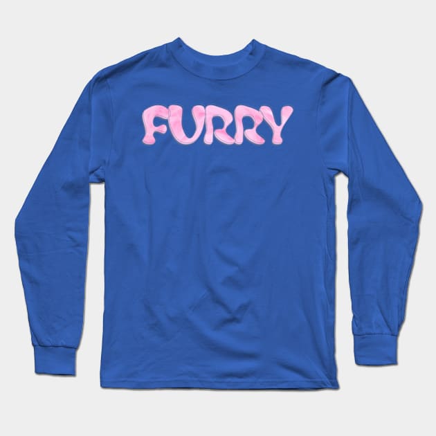 FURRY Long Sleeve T-Shirt by afternoontees